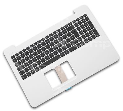 Tastatur DE Schwarz/ Weiss inkl. Topcase für Asus A555LA A555LAB A555LD A555LJ ...