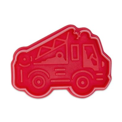 Städter Feuerwehrauto 6,5 cm Rot