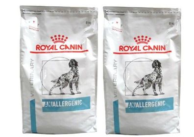 2 x 8kg Royal Canin Veterinary Diet Anallergenic Hundefutter