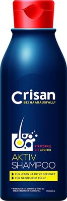 Crisan Aktiv Shampoo gegen Haarausfall Haarpflegemittel Haarshampoo 250 ml