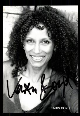 Karin Boyd Autogrammkarte Original Signiert + F 12599