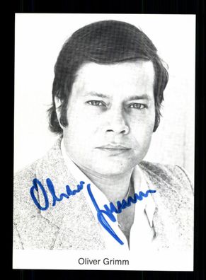 Oliver Grimm Autogrammkarte Original Signiert + F 13070