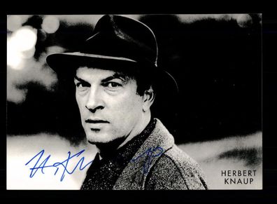 Herbert Knaup Autogrammkarte Original Signiert + F 13713