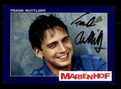 Frank Ruttloff Marienhof Autogrammkarte Original Signiert + F 13922
