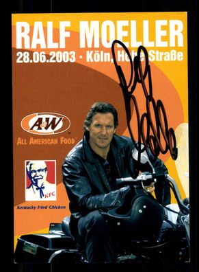 Ralf Möller Autogrammkarte Original Signiert + F 13995