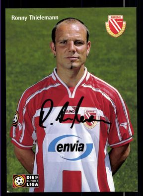 Ronny Thielemann Autogrammkarte Energie Cottbus 2001-02 Original Sign + A 225667