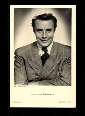 Johannes Heesters ROSS Verlag Karte A 3352/1 ohne Unterschrift + F 12782