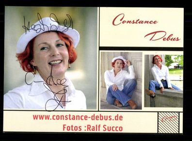 Constance Debus Autogrammkarte Original Signiert + F 12761