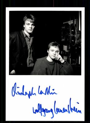 Wolfgang und Christoph Lauenstein Oscar Gewinner 1990 Original Sign+ F 12868