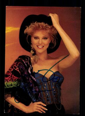 Audrey Landers Autogrammkarte Original Signiert + F 13437