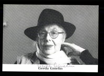 Gerda Gmelin Autogrammkarte Original Signiert + F 13567