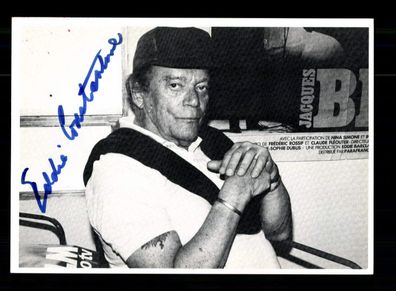 Eddie Constantine Autogrammkarte Original Signiert + F 13986