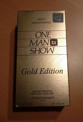 Jacques Bogart One Man Show Gold Edition Eau de Toilette 100ml EDT Men