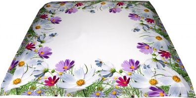 Blumenmeer Tischdecke 85 * 85 cm Tischläufer Tischtuch Tischwäsche 1184