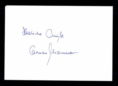 Carmen Mammoser Oper Klassik Original Signiert + M 9217