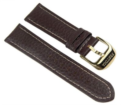 Festina Ersatzband Uhrenarmband Leder 20mm Dunkelbraun für F16580/3 F16580