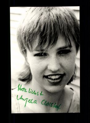 Angela Christof Autogrammkarte Original Signiert + M 8857