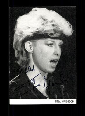 Tina Haensch Autogrammkarte Original Signiert + M 9019