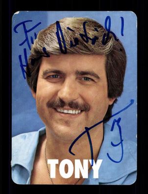 Tony Autogrammkarte Original Signiert + M 9062