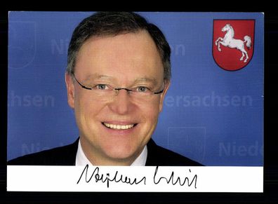 Stephan Weil Ministerpräsident Niedersachsen Original Signiert + 9921