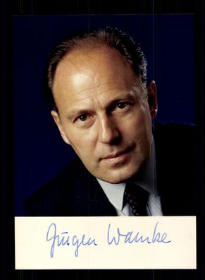 Jürgen Warnke 1932-2013 Bundesminister Autogrammkarte Original Signiert + 10287