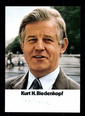 Kurt Biedenkopf 1930-2021 Ministerpräsident 1990-2002 Original Signiert + 10315