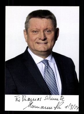 Hermann Gröhe Autogrammkarte Original Signiert + 10524
