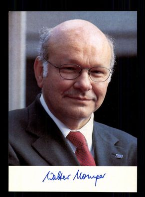 Walter Momper Bürgermeister von Berlin 1989-1991 Original Signiert + 10068