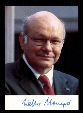 Walter Momper Bürgermeister von Berlin 1989-1991 Original Signiert + 10070