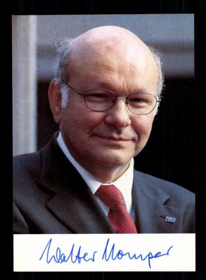 Walter Momper Bürgermeister von Berlin 1989-1991 Original Signiert + 10071