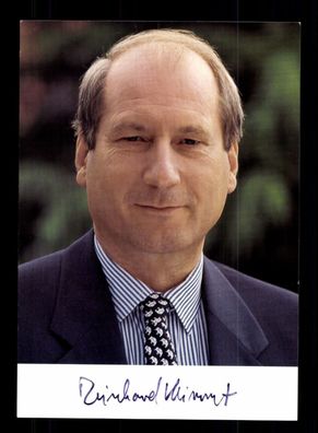 Reinhard Klimmt Ministerpräsident des Saarlandes 1998-1999 Orig. Signiert + 10225