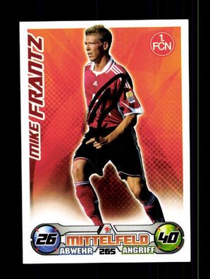 Maik Frantz 1 FC Nürnberg Match Attax Card Original Signiert + A 225941