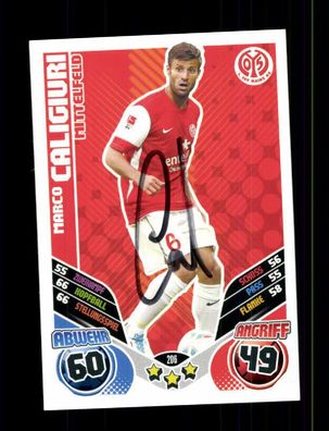 Marco Caligiuri FSV Mainz 05 Match Attax Card Original Signiert + A 226007