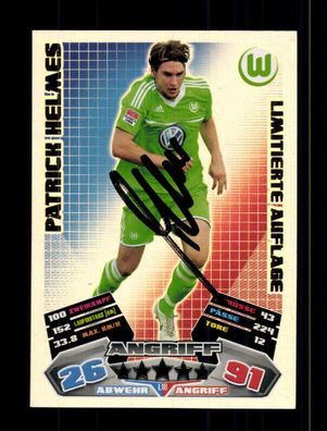 Patrick Helmes VFL Wolfsburg Match Attax Card Limitierte Auflage + A 226051