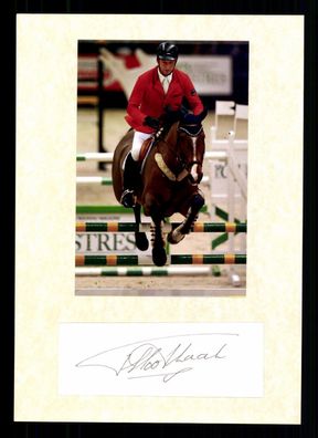 Frank Sloothaak Olympiasieger 1988 Springreiten Original Signiert + G 38092