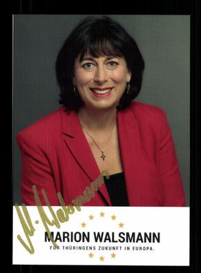 Marion Walsmann Autogrammkarte Original Signiert + 10523