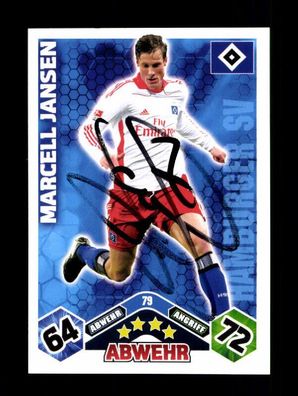 Marcell Jansen Hamburger SV Match Attax Card Original Signiert+ A 225736