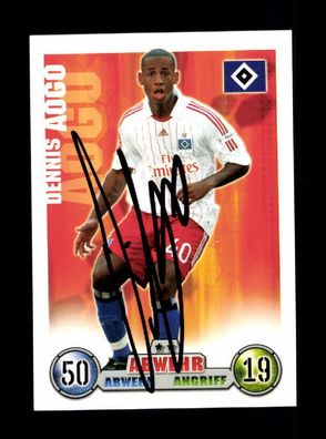 Dennis Aogo Hamburger SV Match Attax Card Original Signiert + A 225759