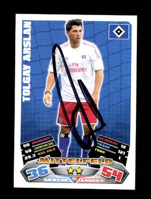 Tolgay Arslan Hamburger SV Match Attax Card Original Signiert + A 225796