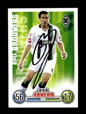 Roel Brouwers Borussia Mönchengladbach Match Attax Card Orig. + A 225878