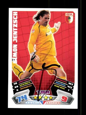 Simon Jentzsch FC Augsburg Match Attax Card Original Signiert + A 225921