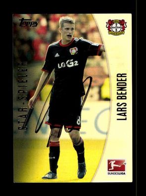 Lars Bender Bayer Leverkusen TOPPS Card Original Signiert Star Spieler+ A 226086