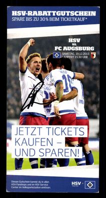 Lewis Holtby Hamburger SV Sonderkarte Original Signiert + G 38221