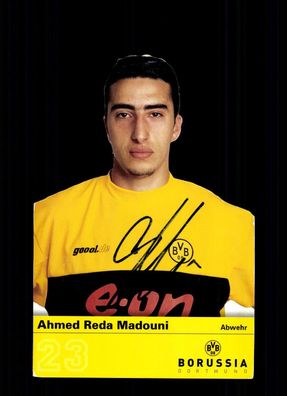 Ahmed Reda Madouni Borussia Dortmund 2002-03 3. Karte Original Signiert + G 38222