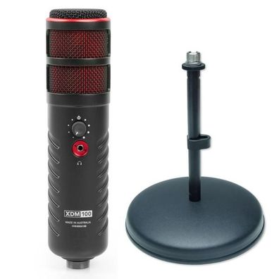 Rode X XDM-100 USB-Sprechermikrofon mit Tischstativ