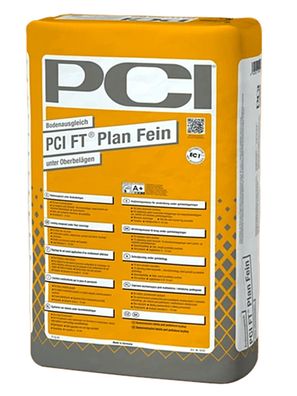 PCI FT Plan Fein Bodenausgleich Spachtelmasse Fließspachtel Nivellierspachtel