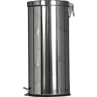 Treteimer Edelstahl, 30 Liter