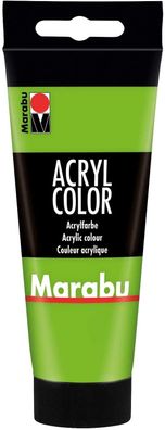 Marabu Acrylfarbe "AcrylColor" blattgrün 100 ml