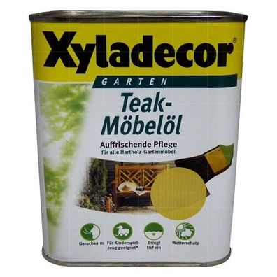 Xyladecor Teak-Möbelöl 750ml, teak