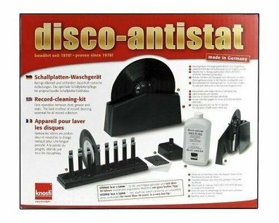 KNOSTI - Disco-Antistat Generation I Schallplatten-Waschgerät